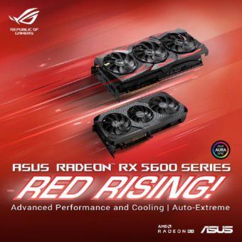 VBIOS-Updates für ASUS ROG Strix und TUF Gaming X3 Radeon RX 5600 XT OC Edition Grafikkarten beschleunigen den GDDR6-Speicher auf 14 Gbps