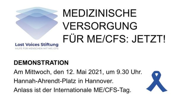 Demonstration in Hannover fordert Anerkennung und Versorgung von postviralen Erkrankungen wie ME/CFS ein