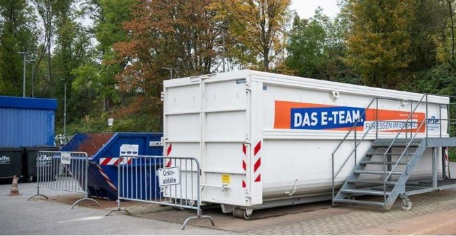 Recyclingstation an der Pferdebahnstraße ab Samstag geöffnet