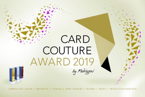 CARD COUTURE AWARD 2019 by FEDRIGONI