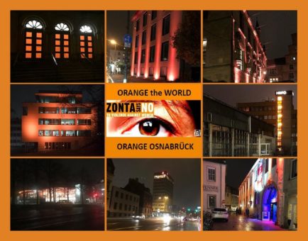 Zeichen gegen Gewalt: Osnabrück leuchtet orange am 25. November ab 17 Uhr