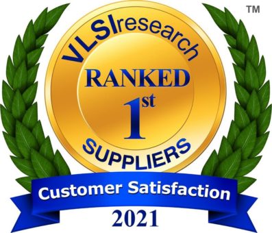 Advantest wird in der Kundenzufriedenheitsumfrage von VLSIresearch erneut zum BEST Supplier hinsichtlich der Ausrüstung für die Chipherstellung ernannt