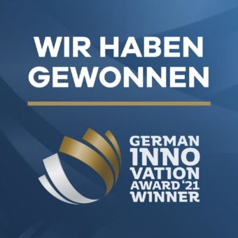 German Innovation Award 2021 für das regionale Ökosystem „Wohnfächer-Karlsruhe.de“
