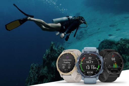 Smarter GPS-Tauchcomputer im schlanken Design: die neue Garmin Descent Mk2S