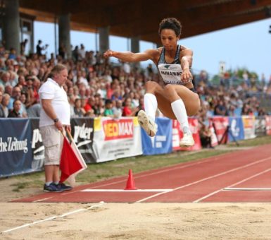 Die Beste der Welt: Malaika Mihambo springt erneut in Dessau