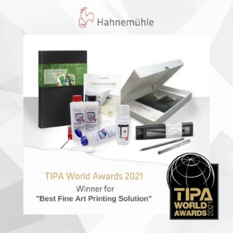 TIPA World Award 2021 für Hahnemühles Print – Protect – Authenticate Range