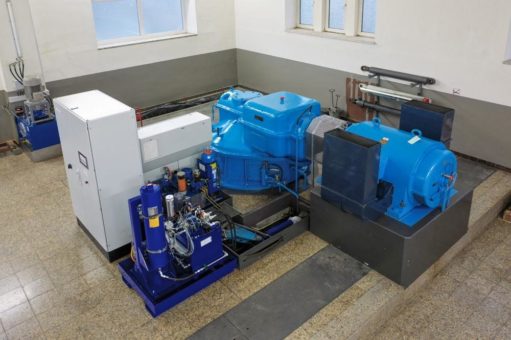 Voith Hydro führt den hydraulischen Regler HyCon GoHybrid am Markt ein