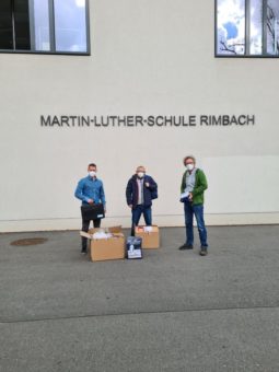 Gewässermontoring an der MLS als Naturparkschule – neues Projekt mit dem Geo-Naturpark Bergstraße-Odenwald und dem Gewässerverband Bergstraße