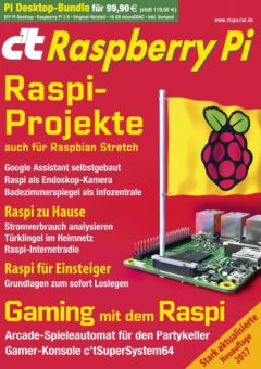 c’t Raspberry Pi: Raspi-Projekte für Einsteiger und Fortgeschrittene