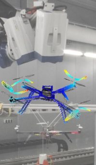 Lasermesstechnik für leise Drohnen