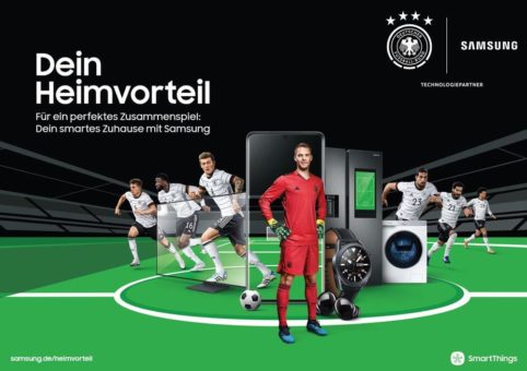 Dein Heimvorteil: Anpfiff für Samsung Connected Living Kampagne mit dem DFB