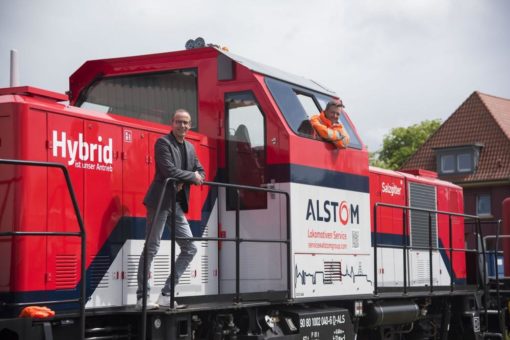 Emissionsarm über die Hafengleise