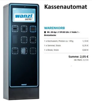 Wanzl GmbH & Co. KGaA setzt bei der Verpflegungsversorgung für Mitarbeiter auf Digitalisierung