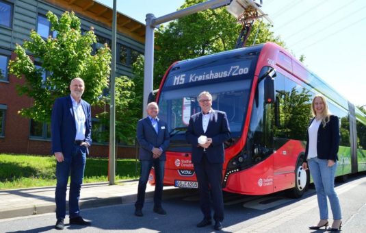 Bald mit dem E-Bus zum Kreishaus