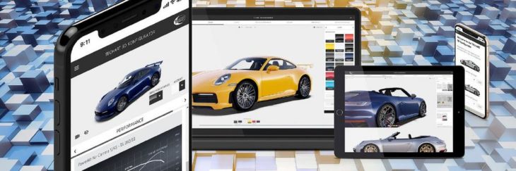 Individualisierung für Porsche Fahrzeuge jetzt in Realtime 3D