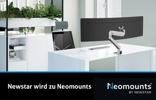 Neuer Name für bewährte Qualität – Aus NewStar wird Neomounts!