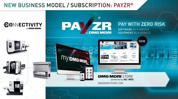 DMG MORI startet Subscription-Geschäft mit PAYZR
