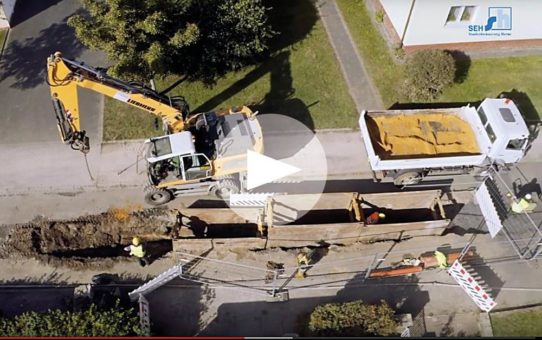 Bürgerinfo digital: Kanalbaustellen-Film für Stadtentwässerungen