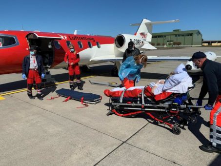 Erste Covid-19-Patientin des UKSH aus Frankreich geheilt nach Hause entlassen