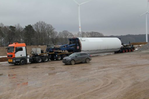 Mehr Windenergie – EuroGUS transportiert 2018 je zwei Windkraftanlagen nach Moldawien und nach Kasachstan