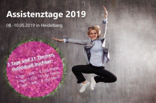 Assistenztage in Heidelberg vom 08. – 10. Mai 2019