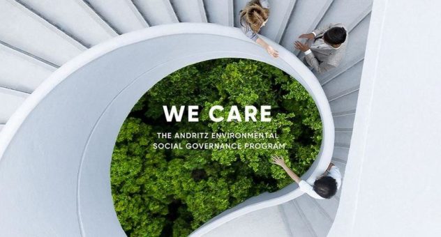 ANDRITZ präsentiert umfassendes Nachhaltigkeitsprogramm „We Care“