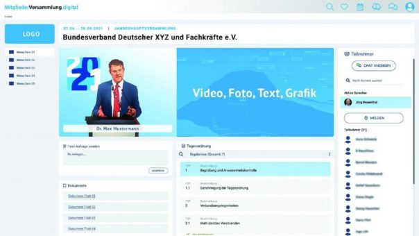 Mitgliederversammlungen digital und rechtssicher