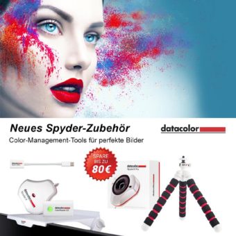 Neues Fotozubehör in der Datacolor Spyder-Produktlinie verfügbar