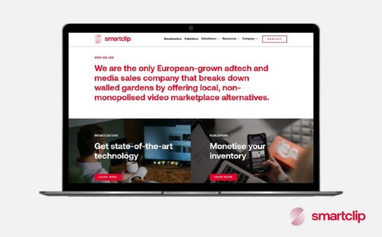 smartclip relauncht Webseite im überarbeiteten Markendesign
