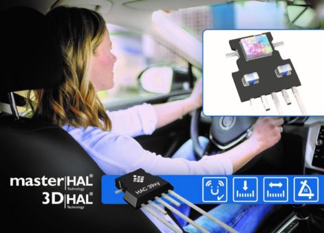 TDK liefert Störfeld-robuste 3D HAL®-Positionssensoren nun auch mit integrierten Entkopplungskondensatoren