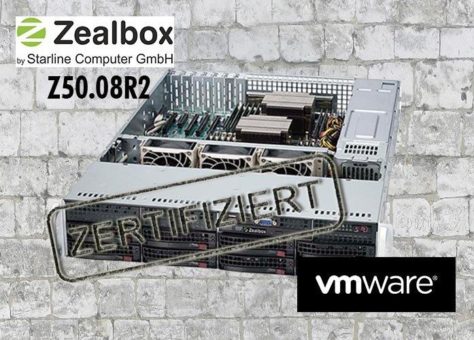 Mit der Lizenz zum Virtualisieren: Erstes Mitglied der effizienten Zealbox-Familie Z50 erhält VMware-Zertifizierung