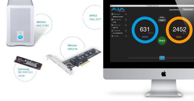 NVMe-Upgrade-Option für MacBook Pro dank Netstor und Thunderbolt 3