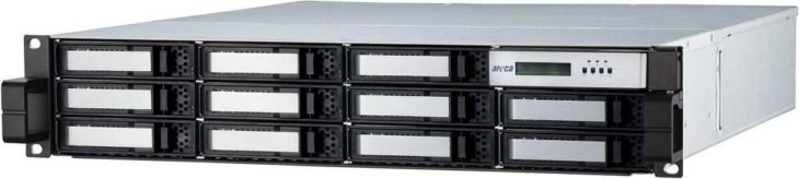 Starline liefert riesige Thunderbolt-3-Systeme jetzt auch im Rackmount-Format: Areca ARC-8050T3-12R und ARC-8050T3-24R