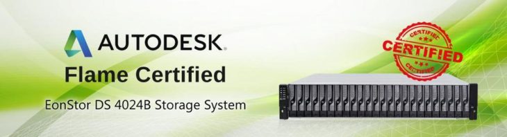 Starline liefert komplette Storage-Lösung für 3D-Software „Flame“ von Autodesk – Zertifizierung inklusive