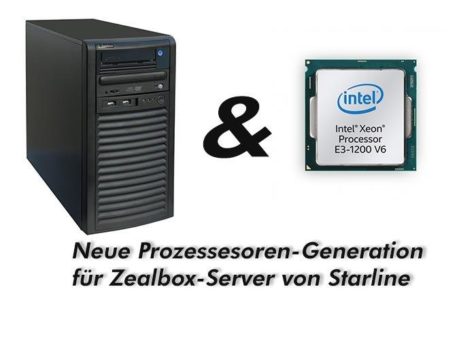 Zealbox-Server erhalten leistungsstarkes XEON-Prozessor-Update