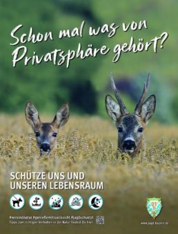 „Schütze uns und unseren Lebensraum“ – Wildtiere sagen Danke.