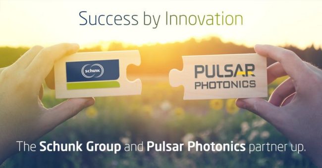 Einstieg in die Lasertechnologie – Schunk Group beteiligt sich an Pulsar Photonics