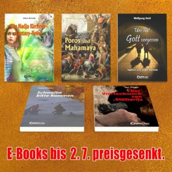 Welten und Halbwelten, Alexander des Große zieht sich zurück und nächtliche Schüsse in Leipzig – Fünf E-Books von Freitag bis Freitag zum Sonderpreis