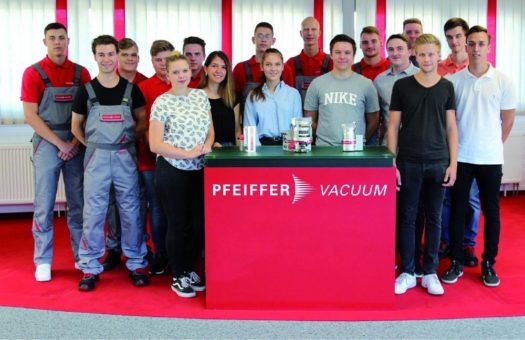 Vielfältiges Ausbildungsangebot bei Pfeiffer Vacuum