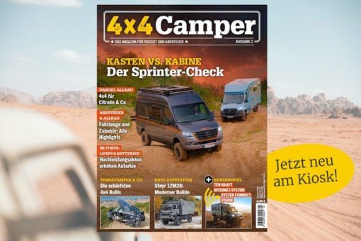 Start frei zum Offroad-Camping: „4×4 Camper“ am Kiosk entdecken