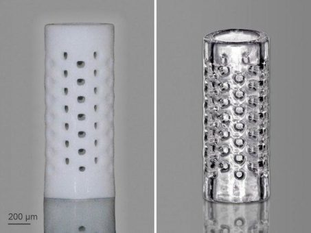 Glas als neues Druckmaterial in der 3D-Mikrofabrikation