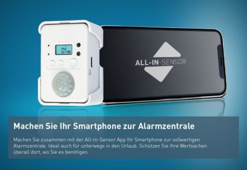 Der neue Multifunktionssensor für Sicherheit und Smart Home