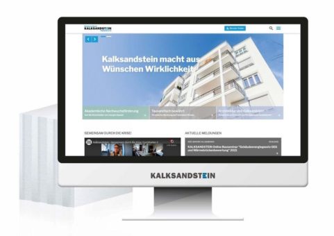 Neue Internetpräsenz der Kalksandsteinindustrie: intuitiver, moderner, schneller, nutzerfreundlicher