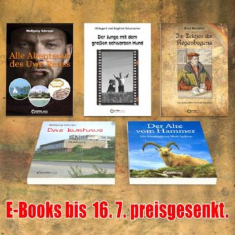 Oscar stellt Bedingungen, Reuss sucht eine verschollene Tochter und das Pfeiferhänslein brennt – Fünf E-Books von Freitag bis Freitag zum Sonderpreis