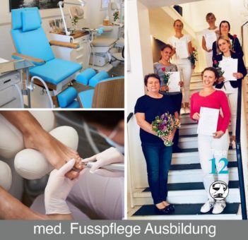 Grundausbildung in der med. Fußpflege – Kosmetikschule Schäfer bietet Intensivkurs über 12 Tage