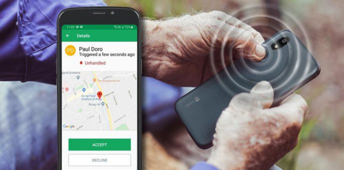 Nähe auf Distanz – der innovative Service Response by Doro sorgt für ein entspanntes Sicherheitsgefühl bei Senioren und ihren Angehörigen