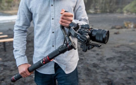 Entdecken Sie ein neues Video-Zeitalter: die brandneue 3-Achsen-Gimbal-Kollektion von Manfrotto