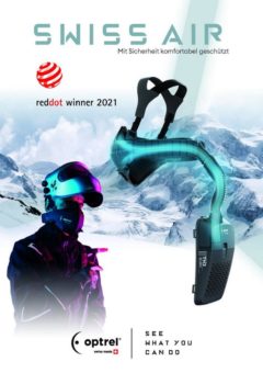 Red Dot Winner 2021 – Auszeichnung für das revolutionäre optrel swiss air Gebläseatemschutzsystem