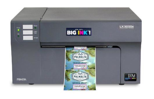 Neuer Farbetikettendrucker LX3000e mit „Big Ink“-System