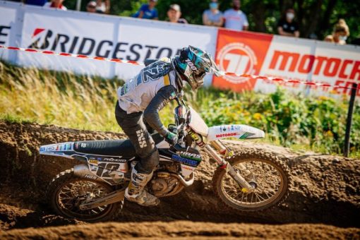 Maximilian Nagl setzt Siegesserie bei den ADAC MX Masters auf Bridgestone Reifen fort